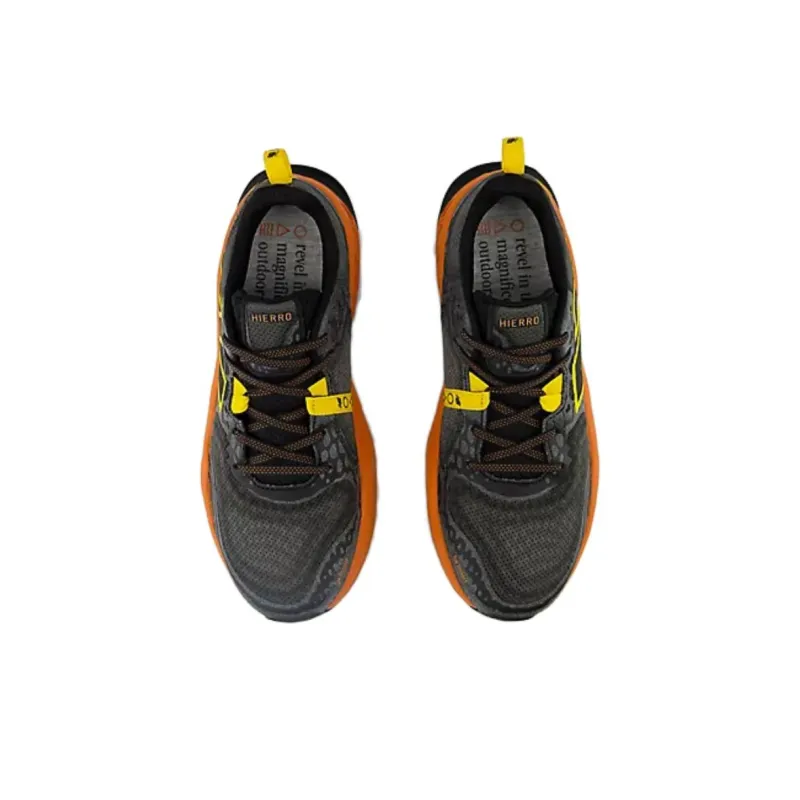 New Balance Fresh Foam X Hierro V8 Anti Slip Wear Resistant Low Top Trail Running Shoes Men's Black-3