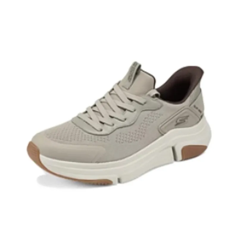 Skechers Bob's Anti Slip Wear Resistant Low Top Casual Shoes Men's Taupe-2