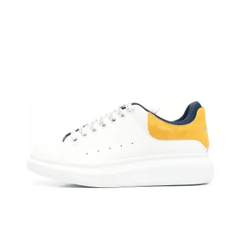 Alexander McQueen Oversized Sneaker 'White Pop Yellow Navy'