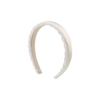 BABYBEI Elegance Minimalist Style Versatile Gentle Height Increasing Skull Black Beige Hair Accessories Women's