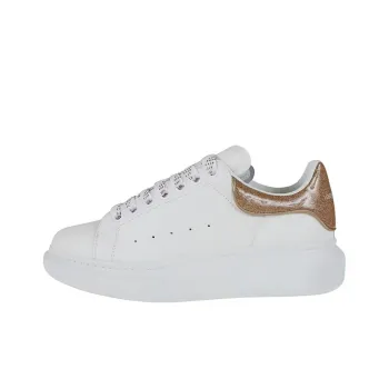 Alexander McQueen Oversize Sole Shoes 'White Gold' Women's