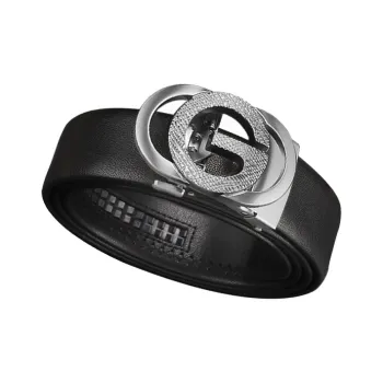 15 MINS Leather Belts Men