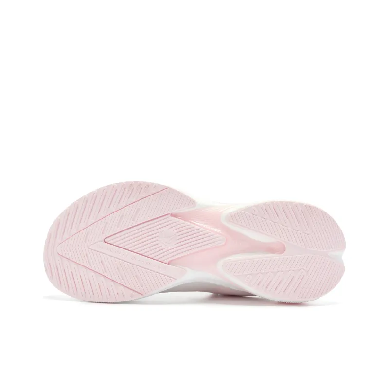 QIAODAN Rain Swallow 4.0 Running Shoes Women's Low Top Frost Pink/Jordan White-4