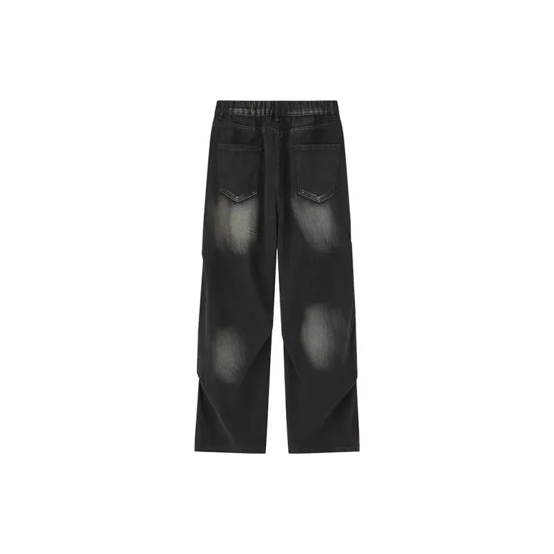 PAINT STAIN Jeans Unisex Dark Purple-380