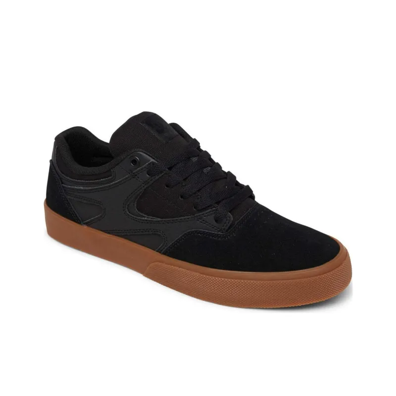 DC Shoes Slip Resistant Shock Absorbers Low Top Skateboard Shoes Men's Black-2