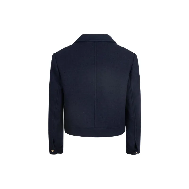 JESSYLINE Jackets & Coats Women's Navy Blue-1
