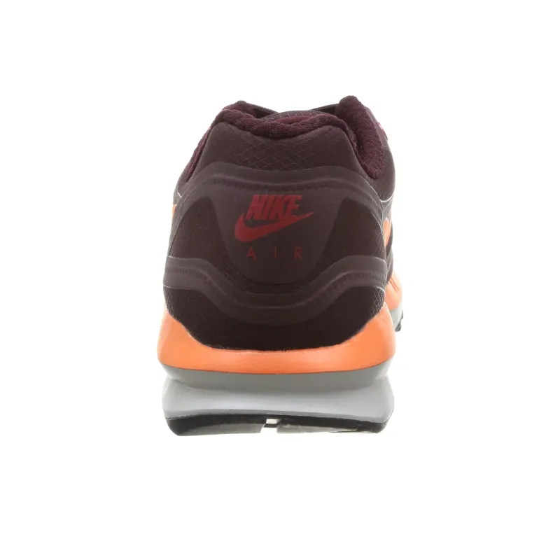 Nike Air Max Lunar 1 Wear-Resistant Low-Top Casual Shoes Men's Burgundy-4