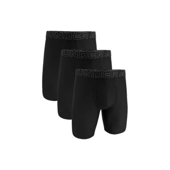 Under Armour PerformanceTech Mesh 9' Boxerjock Boxer Shorts Men's 3 Pack Black