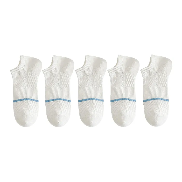 Lan Miao Ankle Socks Men's 5 Pack-7