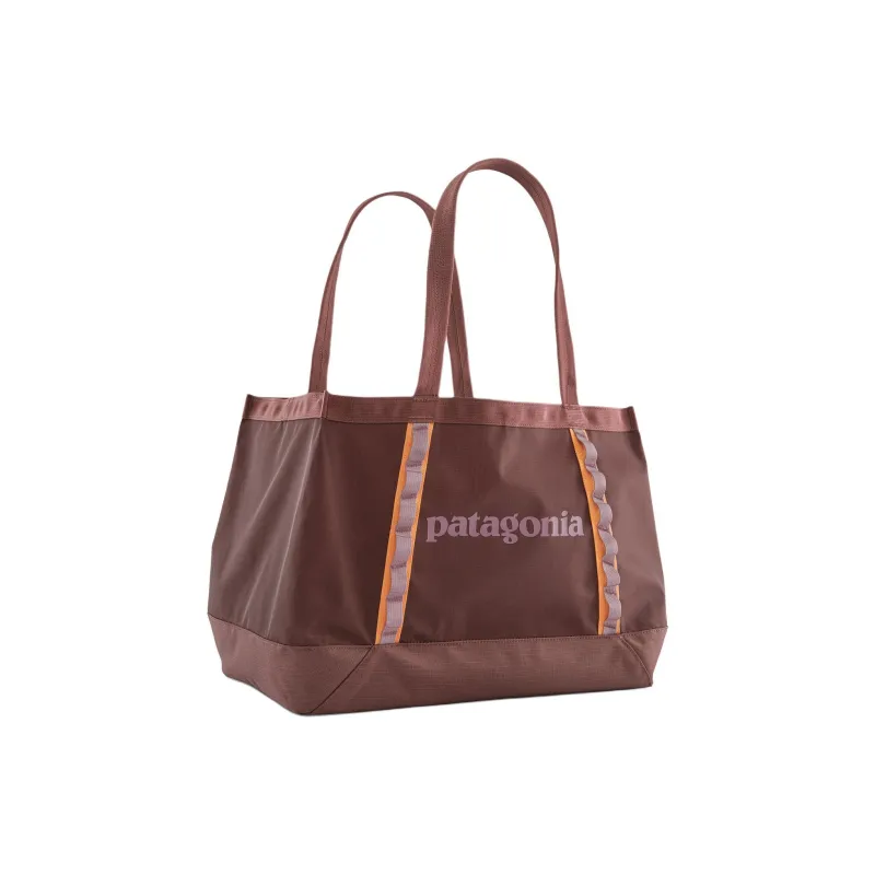 Patagonia Polyester Tote Bag, Shopping Bag, Handbag Regular Unisex Red Leather Algae Fuchsia-0
