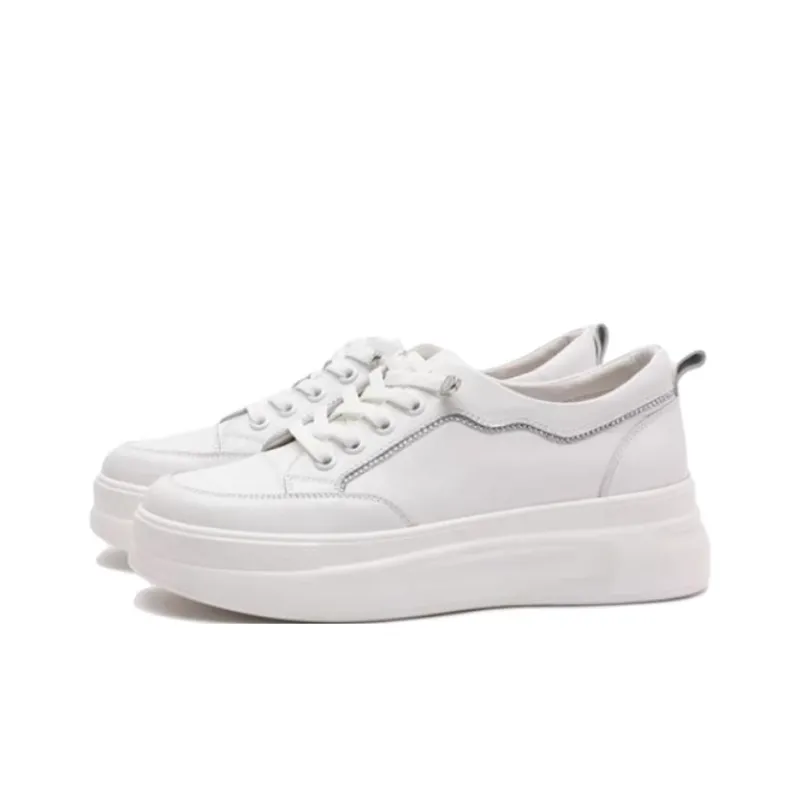 Satchi Low Top Casual Shoes Women's White-2