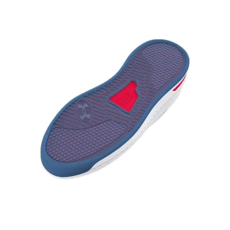 Under Armour Anti Slip Wear Resistant Low Top Casual Shoes Men's White-4