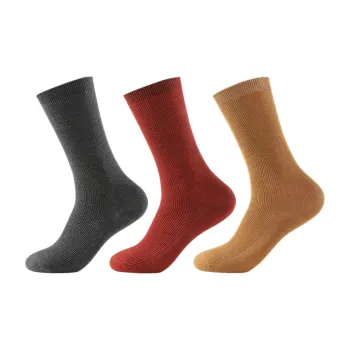 INVISIBLE Knee-High Socks Women's 3 Pack Mixed Color