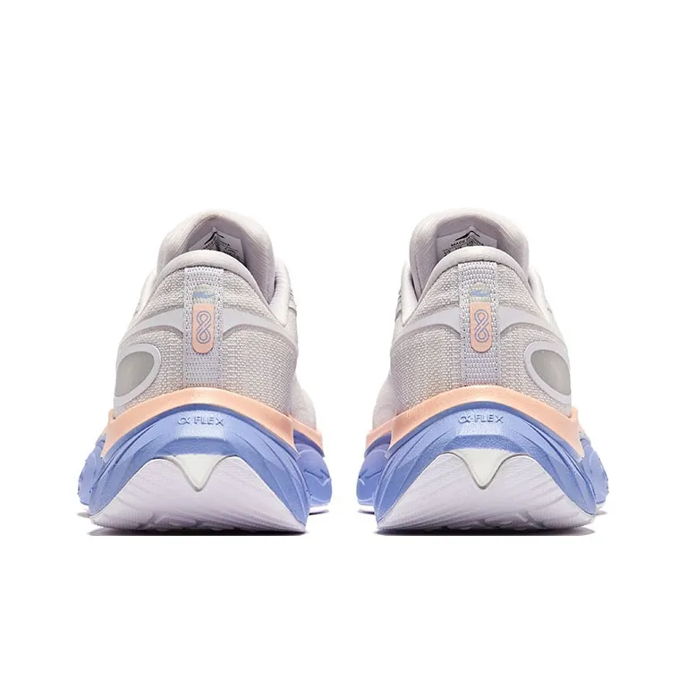 Erke Cushioning Low-Top Running Shoes Women's Absolutely Purple Pink-3