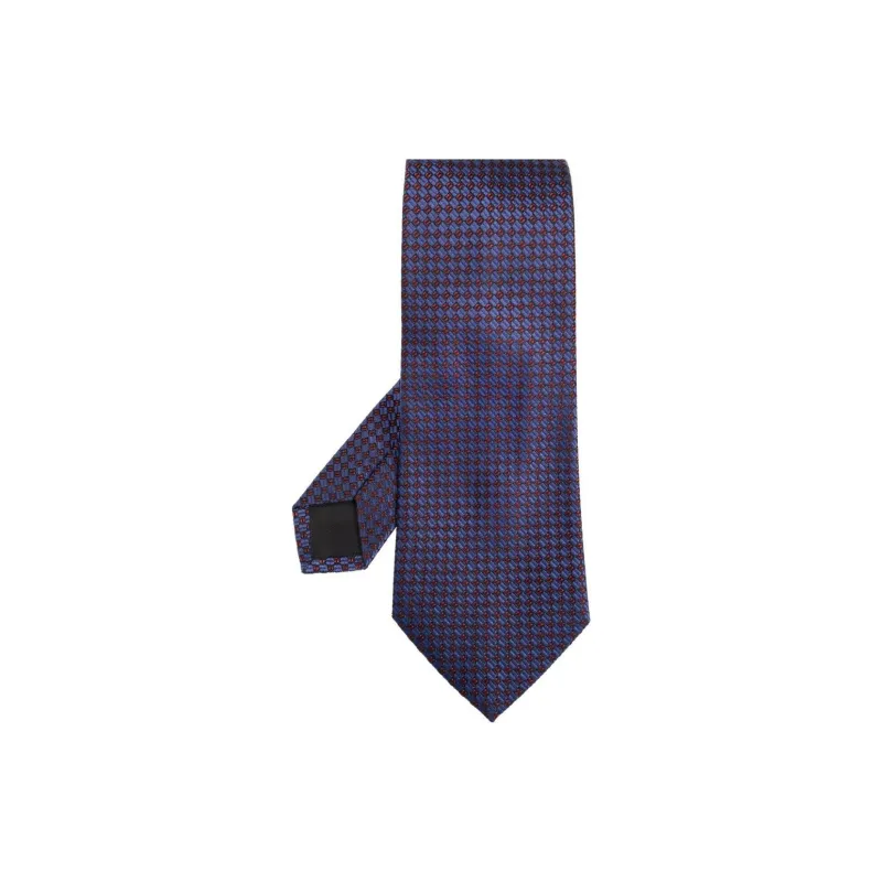 Lanvin Geometric Pattern Tie-0