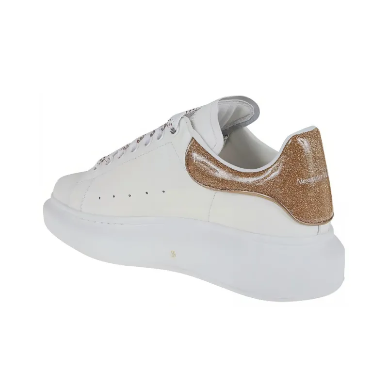 Alexander McQueen Oversize Sole Shoes 'White Gold' Women's-3