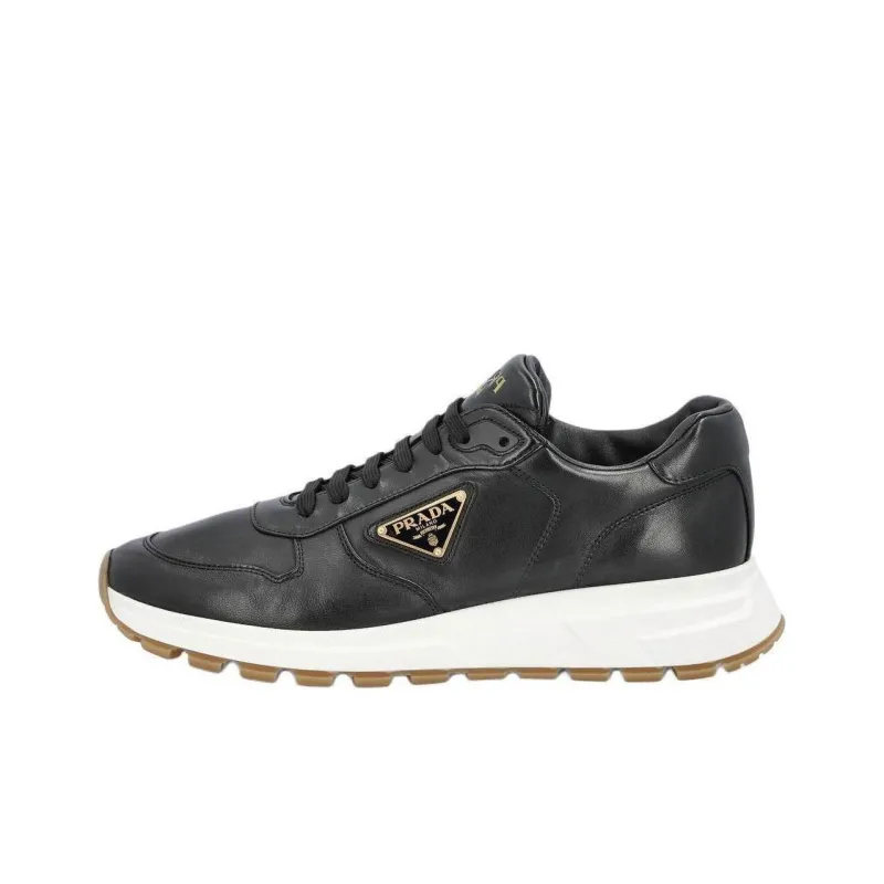 PRADA PRAX 1 Low Top Casual Shoes Men's Black-0