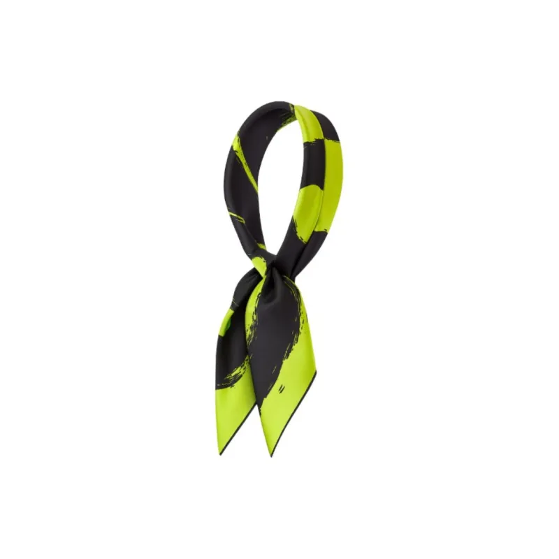 DIOR Silk Knit Scarves Women's Yellow-2