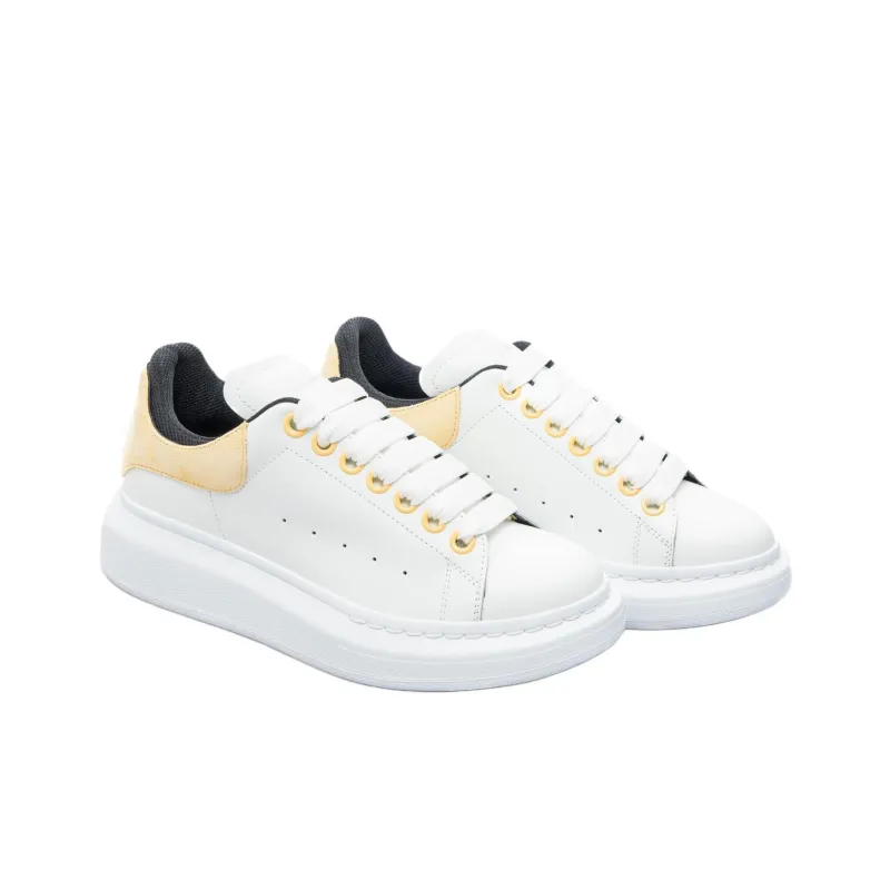 Alexander McQueen Oversized White Yellow Black Women's-1