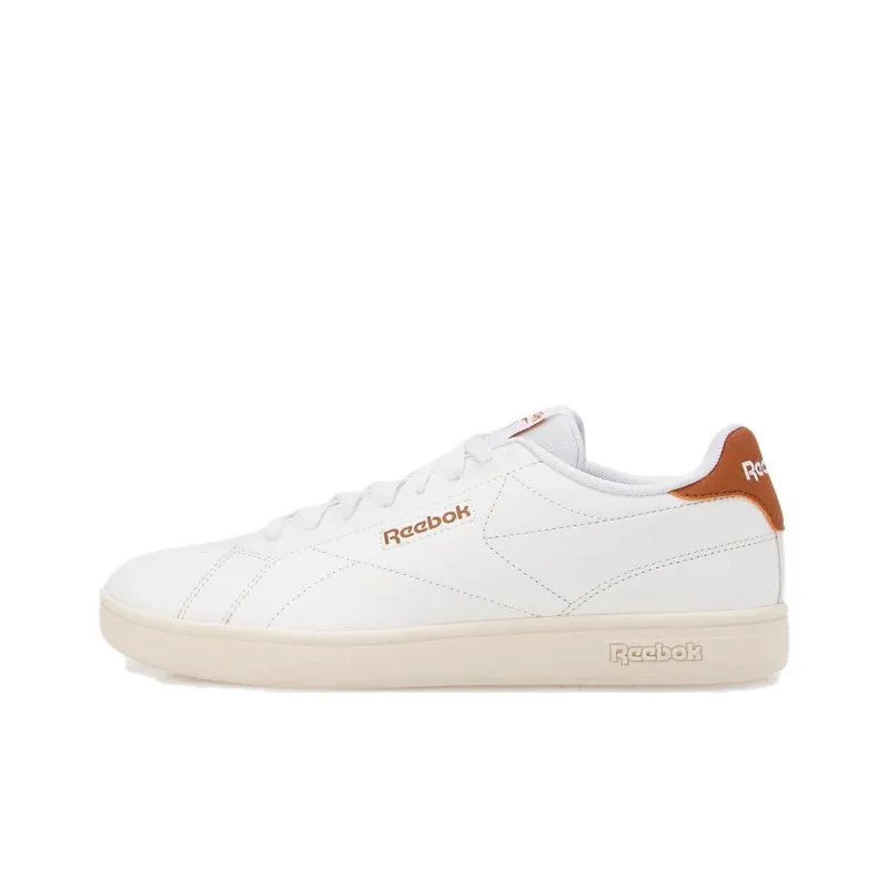 Reebok Anti Slip Wear Resistant Low Top Skateboard Shoes Unisex White-0