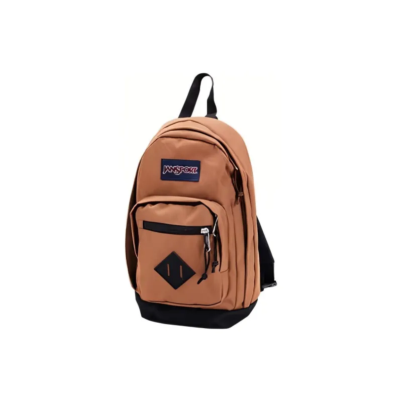 JanSport Polyester Shoulder Bag, Crossbody Bag, Sling Bag Trumpets Unisex Carpenter Brown-1