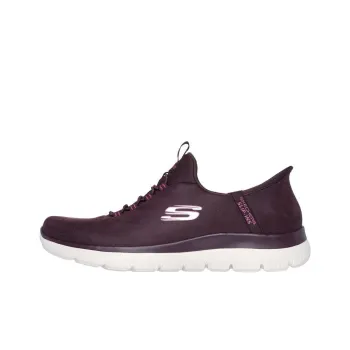 Skechers Slip Ins Anti Slip Wear Resistant Low Top Casual Shoes Women's Brown