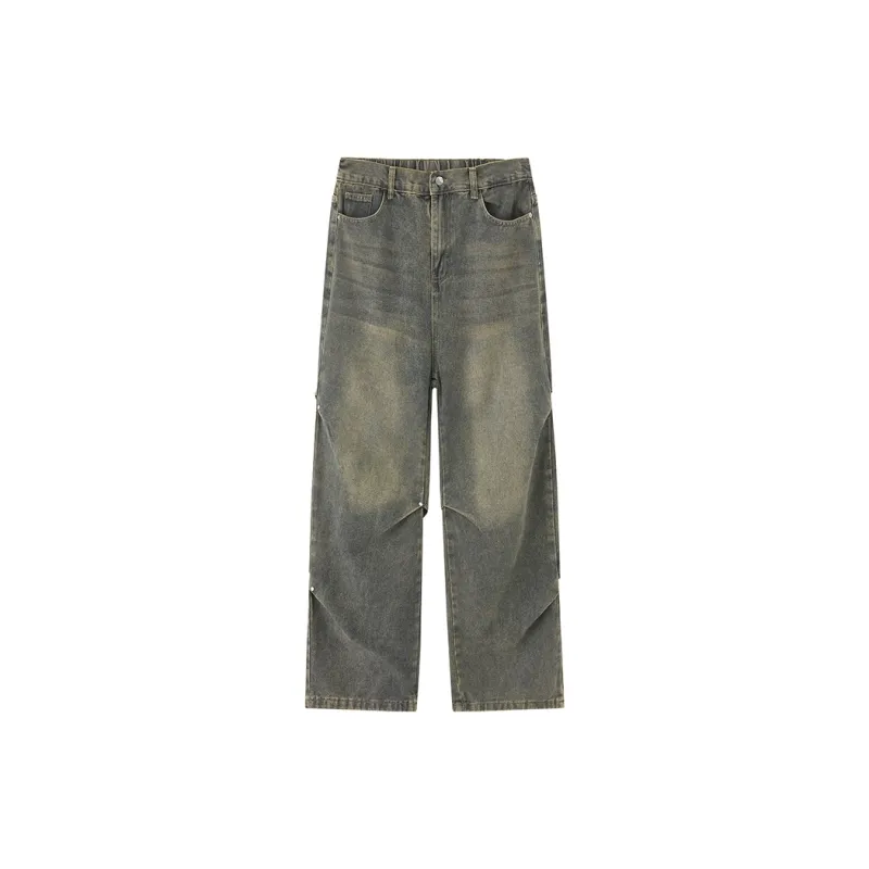 PAINT STAIN Jeans Unisex Dark Purple-169