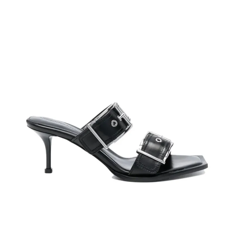 Alexander McQueen Buckle Detailed Sandals Women's-1