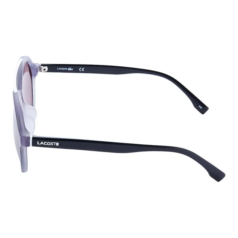LACOSTE Plate Frame Round Sunglasses Unisex-2