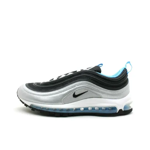 Nike Air Max 97 Casual Shoes Men Low-Top Silver/Black