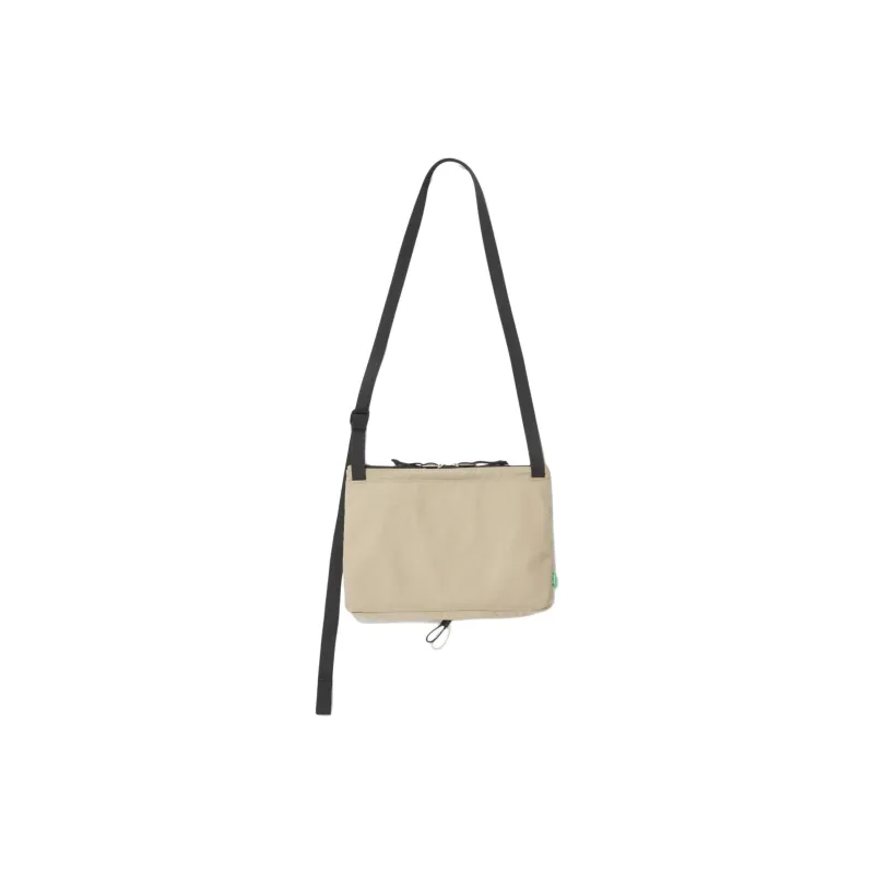THE NORTH FACE Nylon Crossbody Bag, Shoulder Bag Regular Unisex Light Beige-1