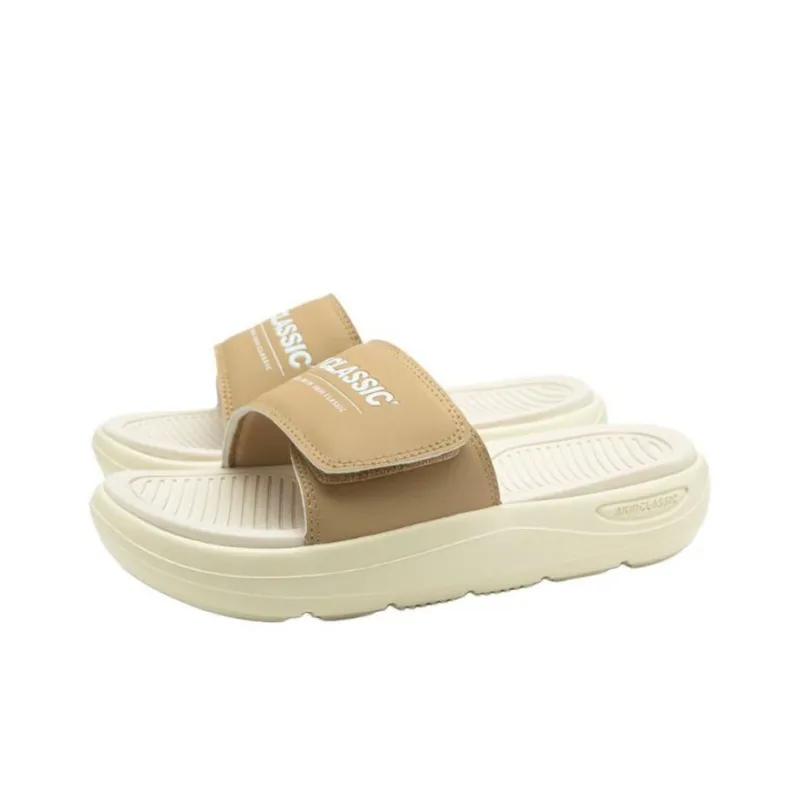 AKIII CLASSIC Slide Slippers Unisex Caramel-2