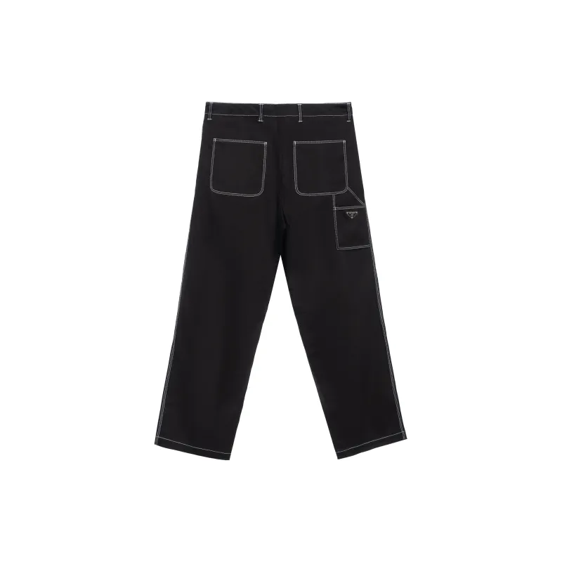 PRADA Casual Pants Men Black-1
