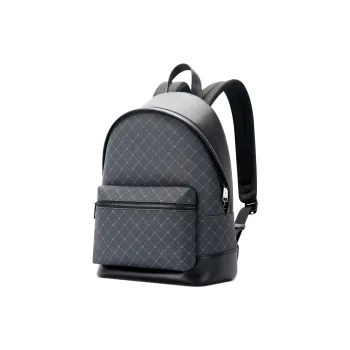 BOPAI Cow Leather/Microfiber Laptop Backpack Regular Unisex Multicolor