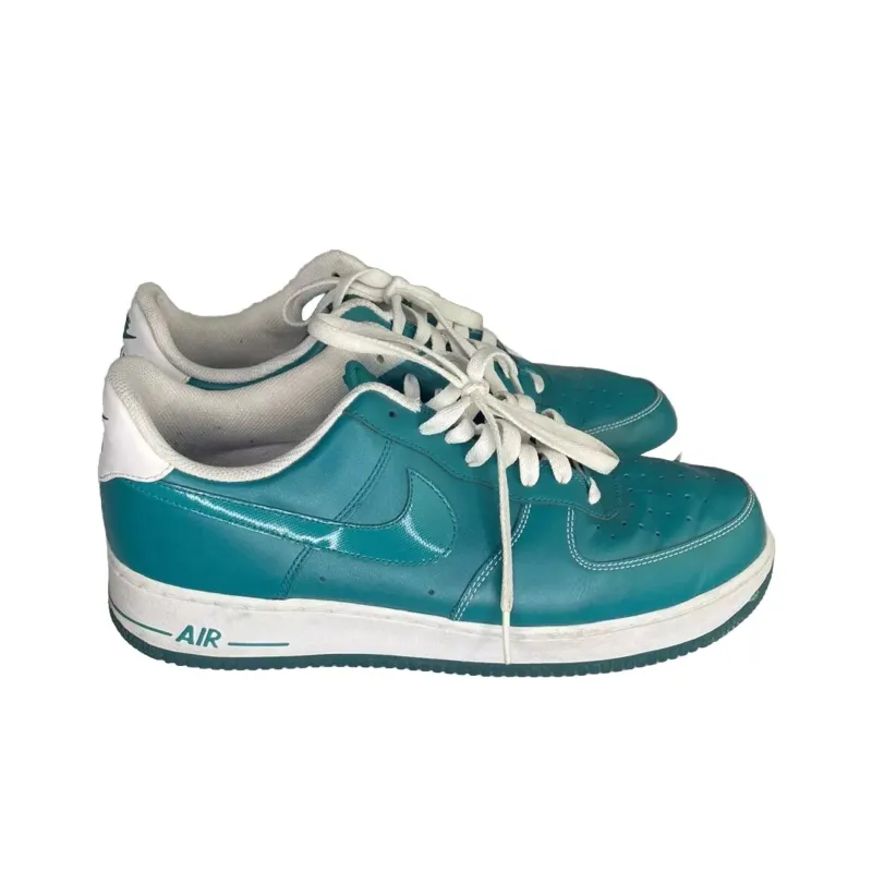 Nike Air Force 1 Lush Teal Anti-Slip Wear-Resistant Low-Top Skateboard Shoes Men's Green-2