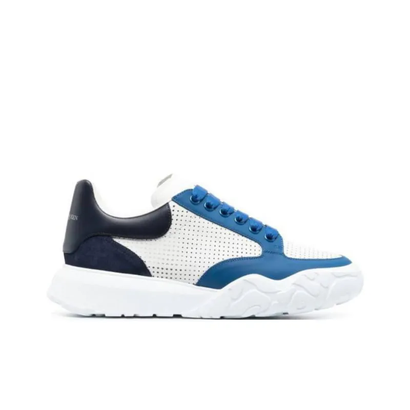 Alexander McQueen Perforated Low Top Sneakers-1