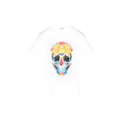 Alexander McQueen T-Shirts Unisex White