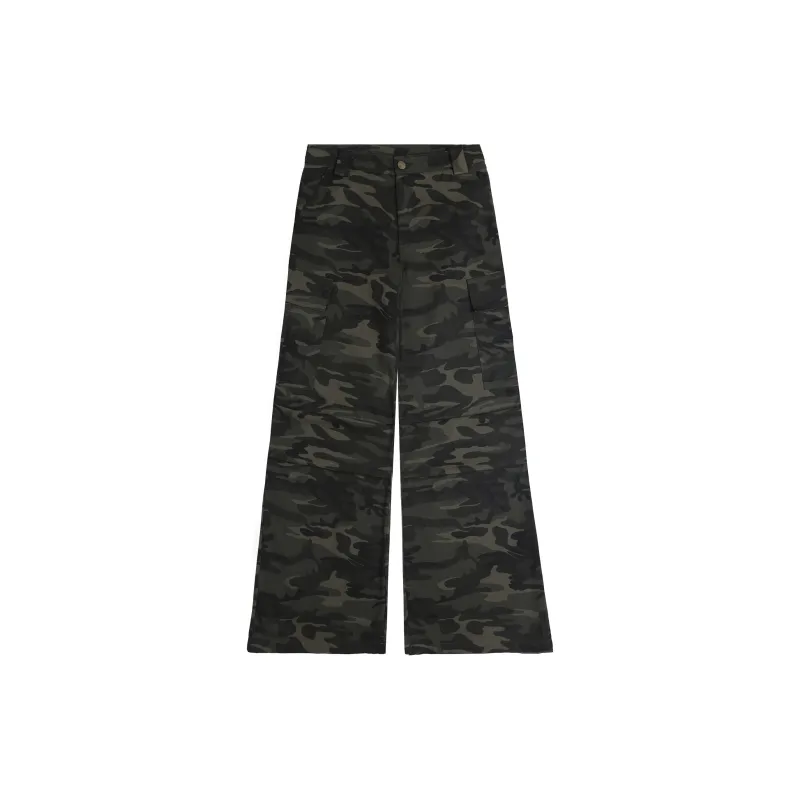 Wen Shan Jeans Women's Camouflage-5