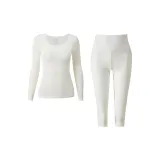 Top+Pants Clothing Sets: White
