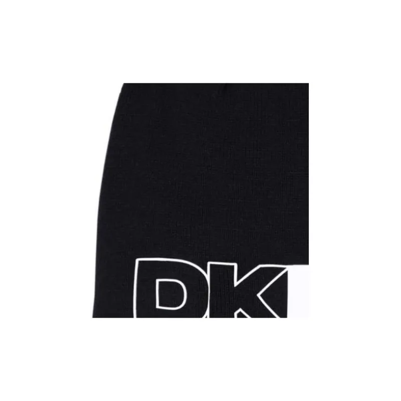 DKNY Logo print Knitted Beanie-2