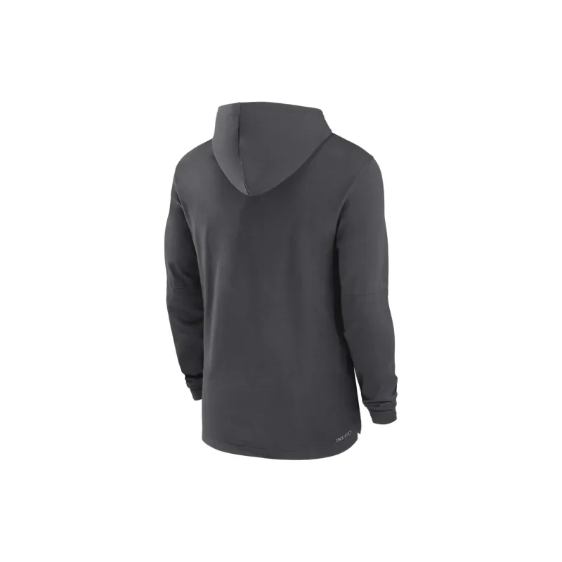 Nike Alabama Crimson Tide Sideline Men's Nike Dri FIT College Long Sleeve Hooded Top-1