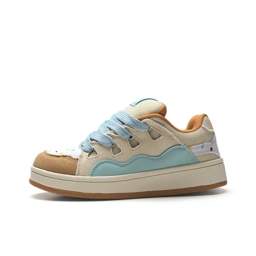 STUR YSN Wear-resistant And Lightweight Low-Top Skateboard Shoes Women's Cyclone Color