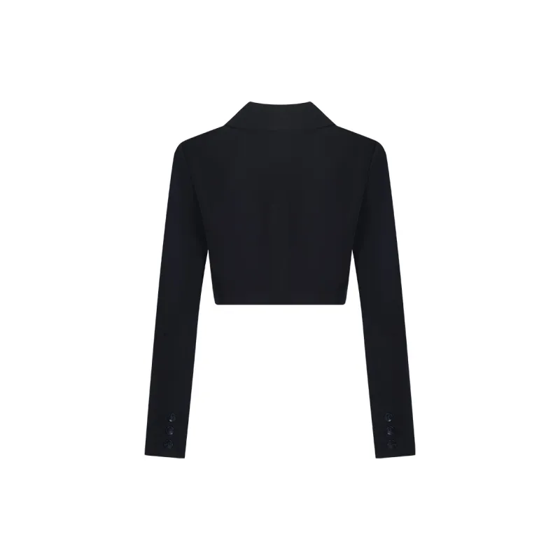 Barb Chill Preppy Series Business Suit Women's Navy Blue-1