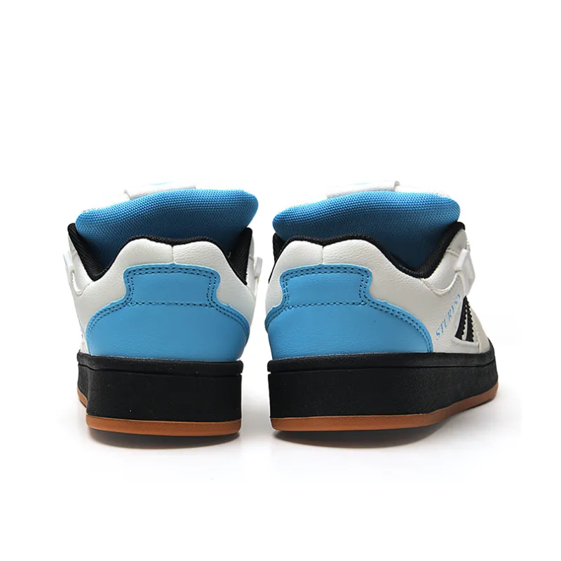 STUR YSN Wear resistant And Lightweight Low Top Skateboard Shoes Unisex White Black Blue-5
