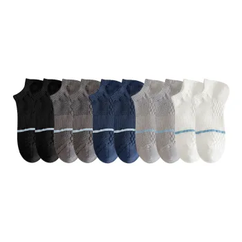 Lan Miao Ankle Socks Men's 10 Pack