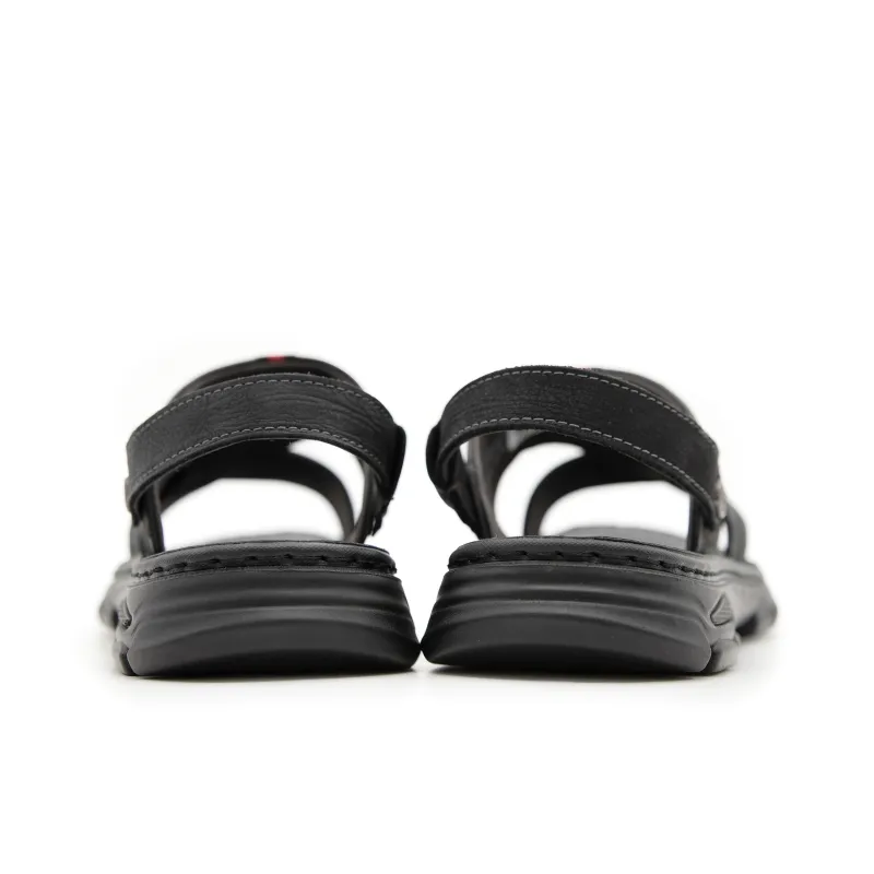 Satchi Beach Sandals Men's Black-4