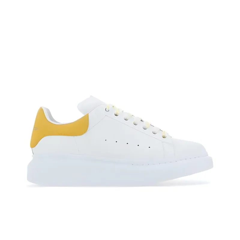Alexander McQueen Oversized Shoes 'White Yellow' Women's-1
