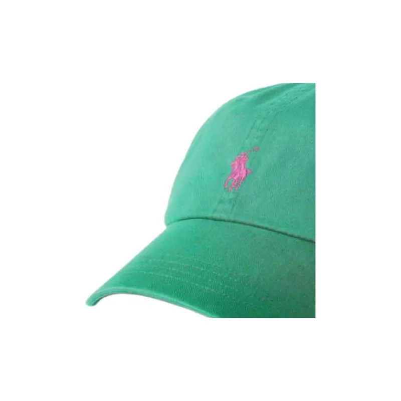 Polo Ralph Lauren Cotton Baseball Caps Unisex Green-1