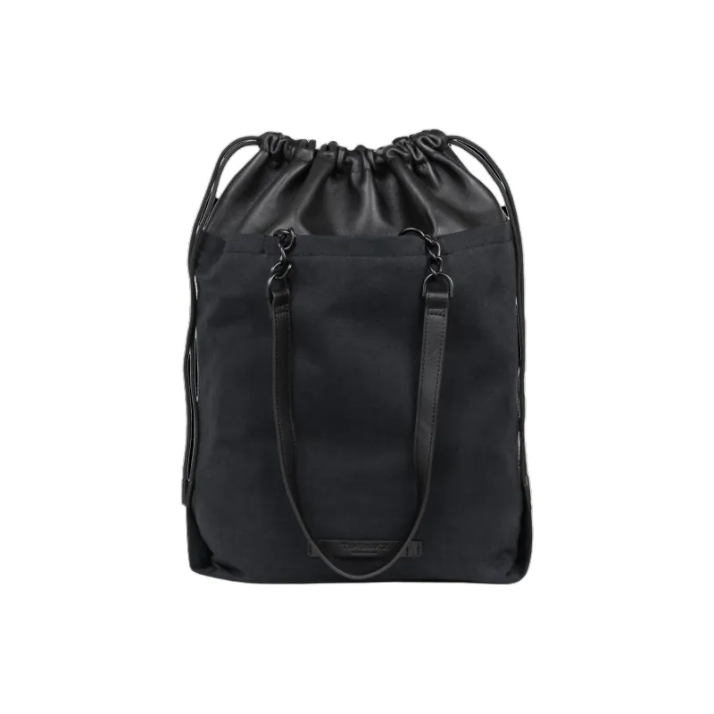 Timbuk2 Leather One Shoulder Handbags Unisex Pitch Black-0