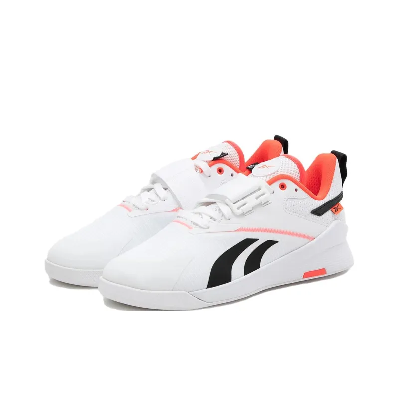 Reebok Lifter PR Anti Slip Wear Resistant Low Top Casual Running Shoes Men's White-2
